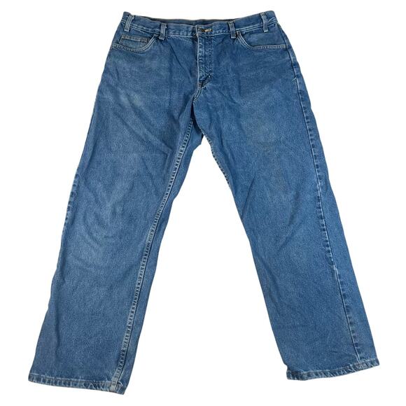 Steel Guard Flame Resistant FR Jeans Mens 38x32 Straight Grunge Work Chore Weld - Picture 1 of 9